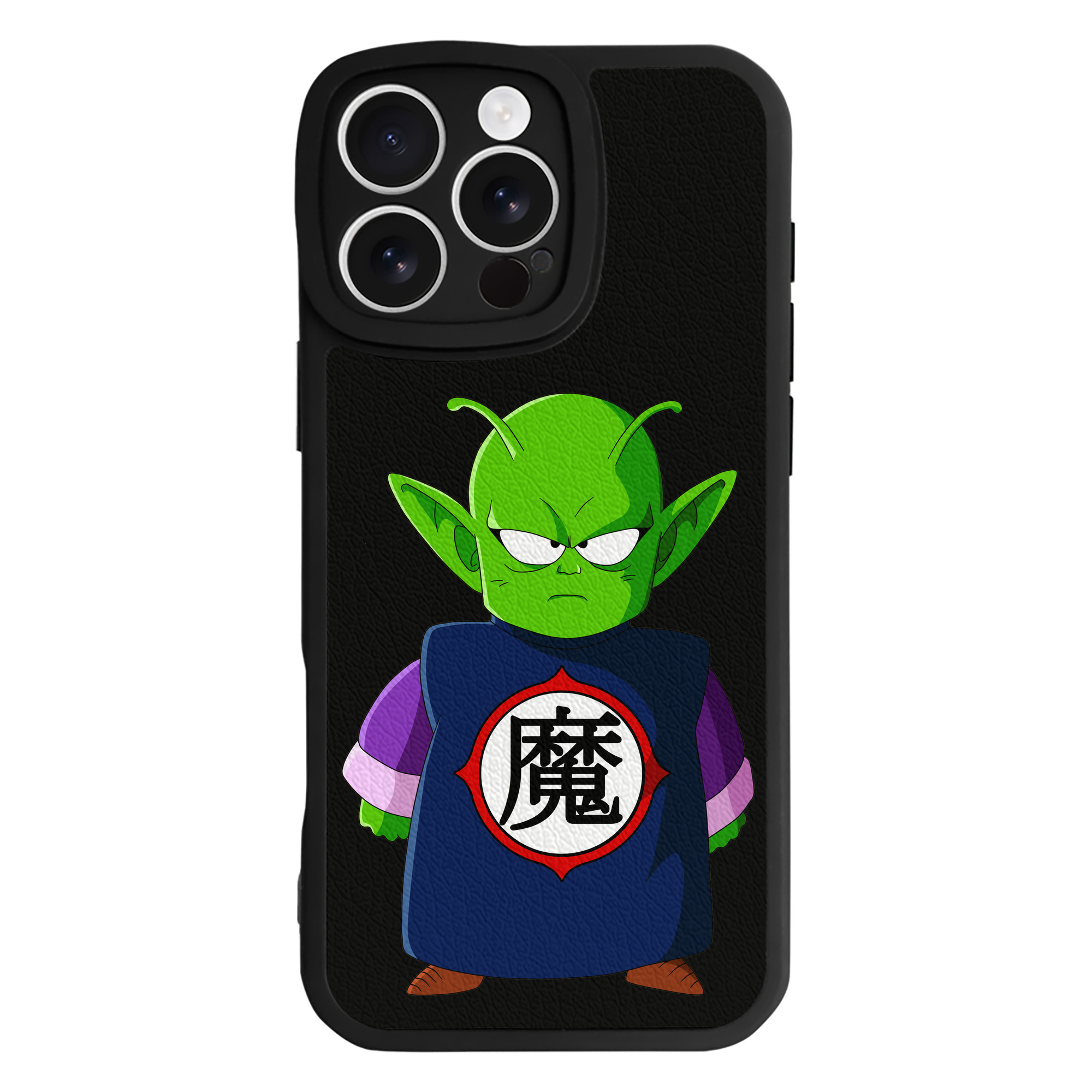 （画像用） ドラゴンボール ピッコロ DRAGON BALL Piccolo 【iPhone 16シリーズ対応】シリコンスマホケース（レザー調） 材質：シリコン
